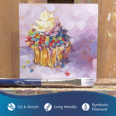 Bristlon® Bright Paintbrush | Long Handle | 1902